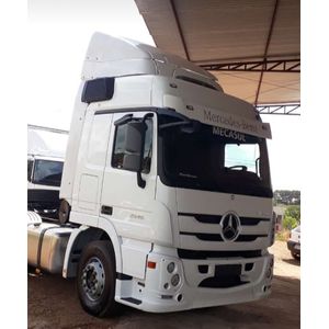 DEFLETOR MERCEDES BENZ ACTROS CABINE ALTA C/RECORTE FILTRO | RODOPLAST